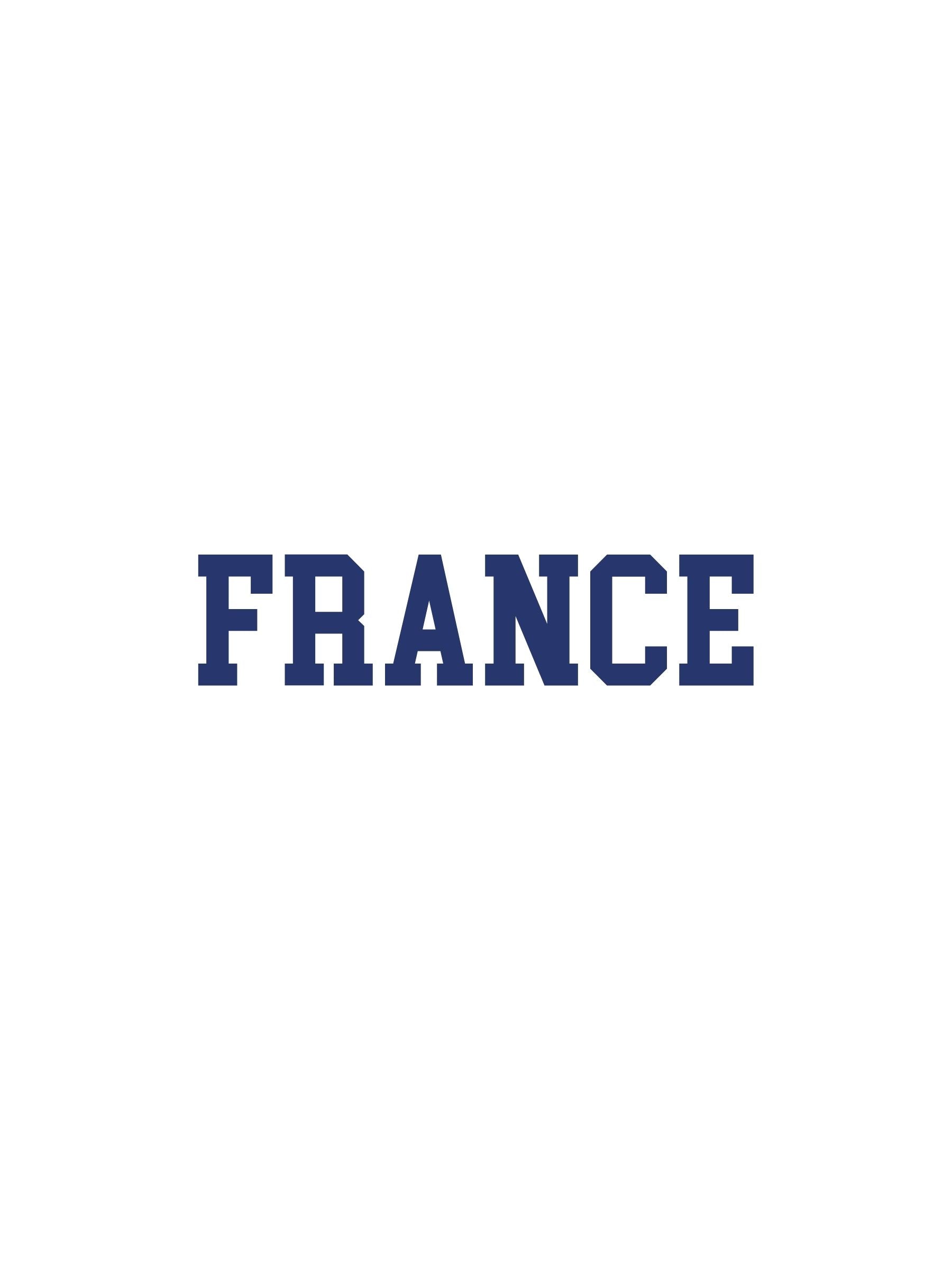 Fransa WC Ball Oversıze T-Shırt