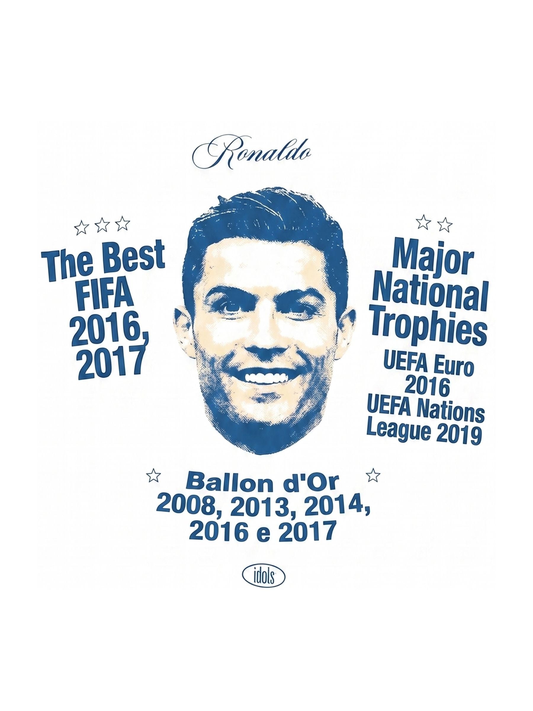 Cristiano Ronaldo The Best Oversıze T-Shırt