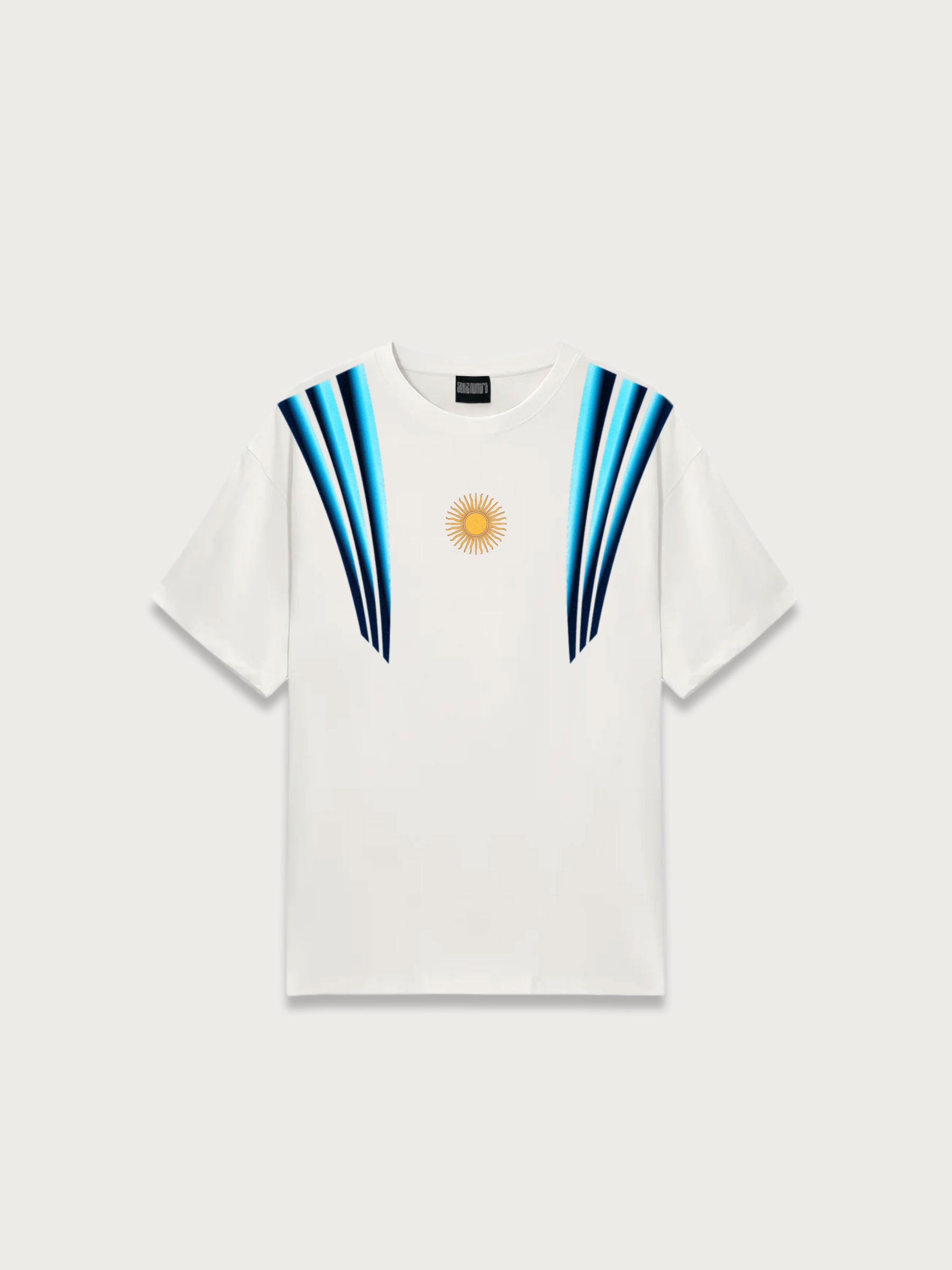 Arjantin Retro Oversıze T-Shırt