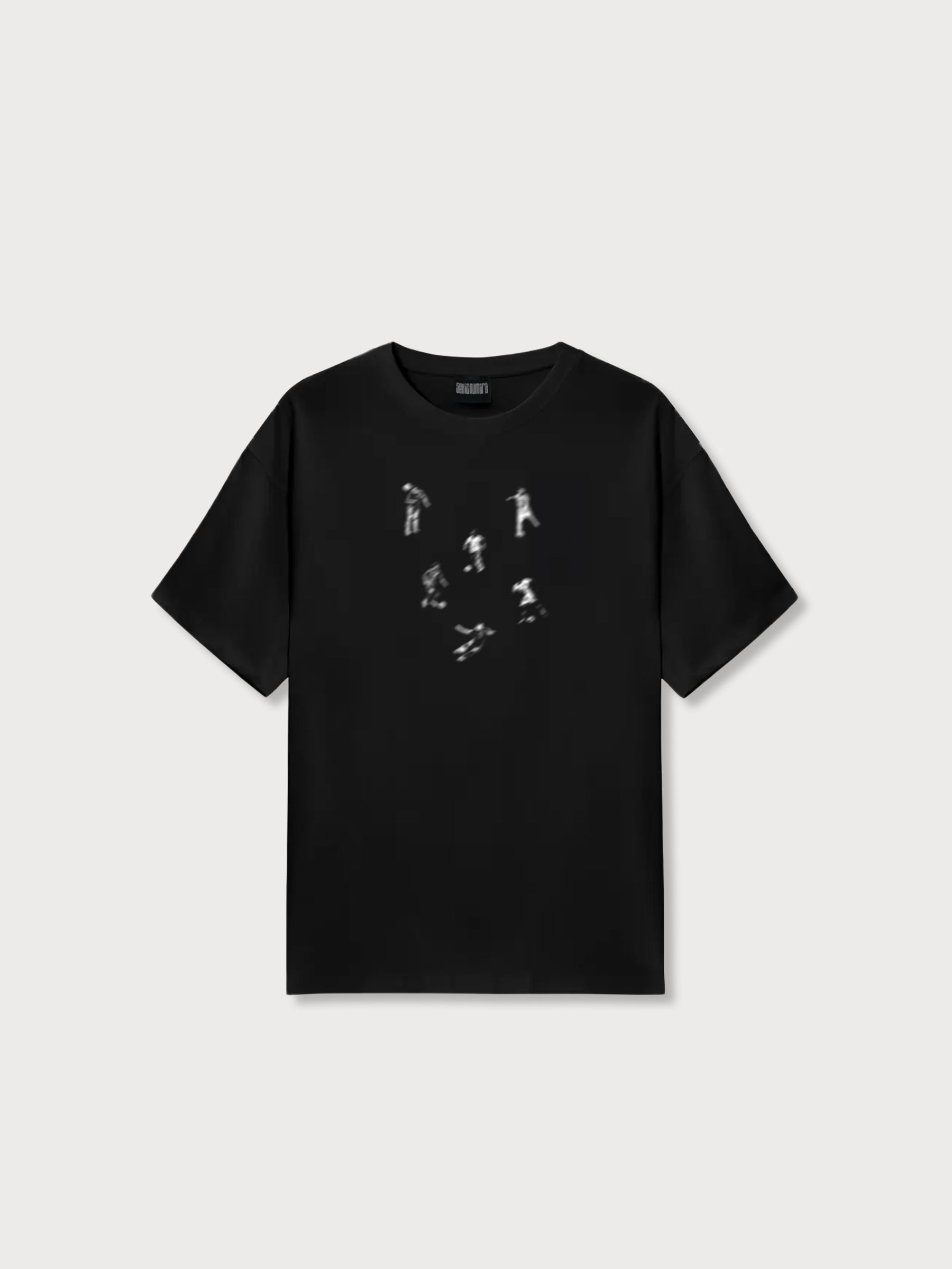 Blur Oversıze T-Shırt