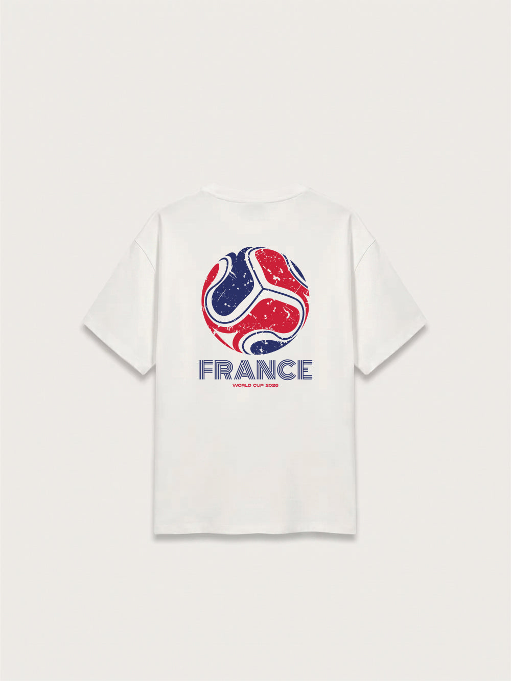 Fransa WC Ball Oversıze T-Shırt