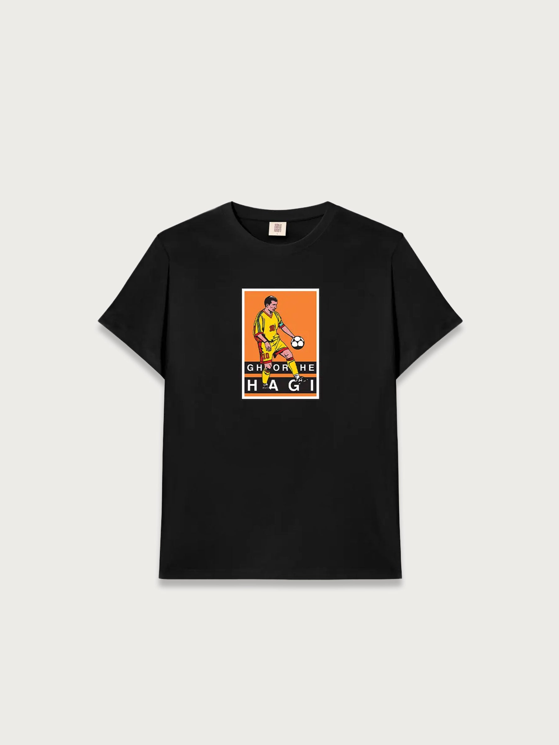 Gheorghe Hagi Karikatür T-shırt