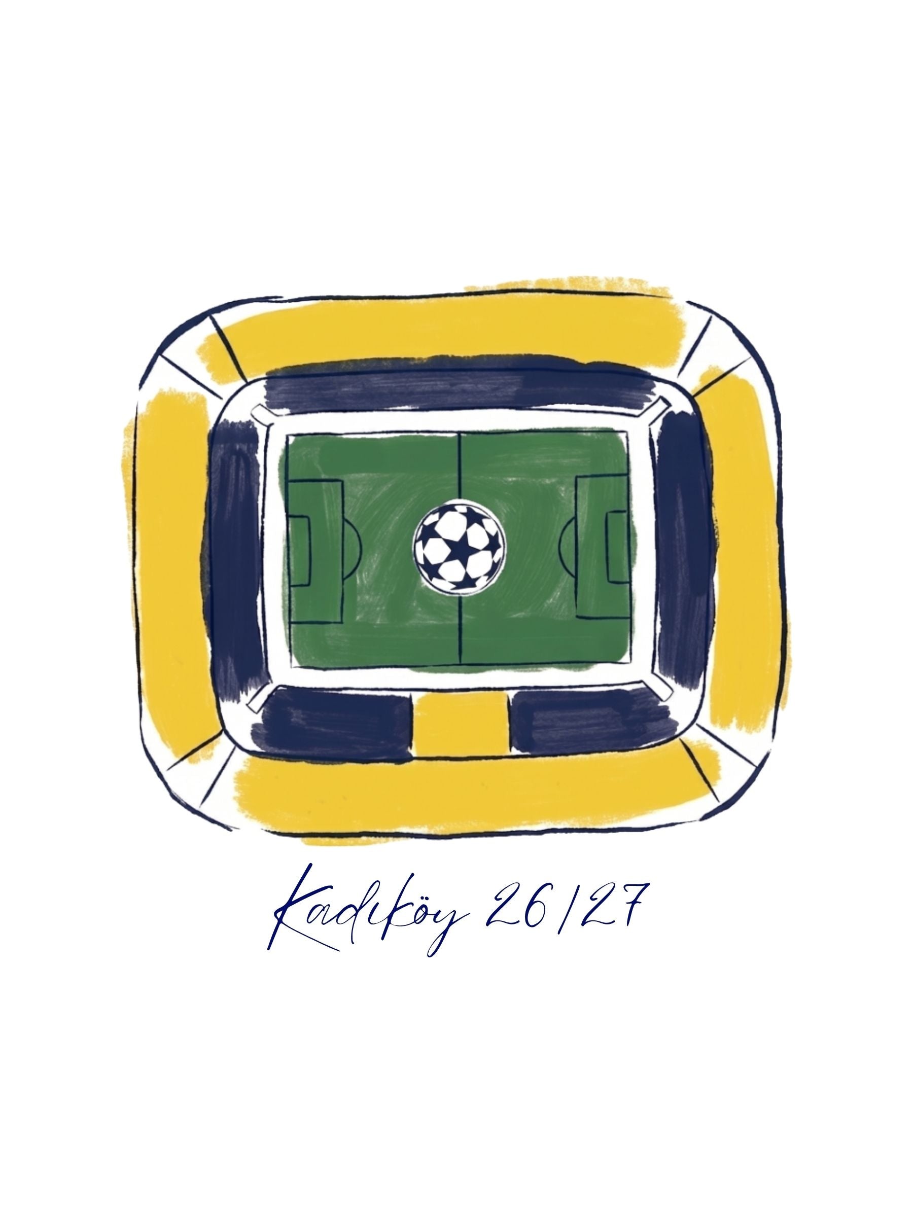 Kadıköy Şampiyonlar Ligi Stadyum T-Shirt