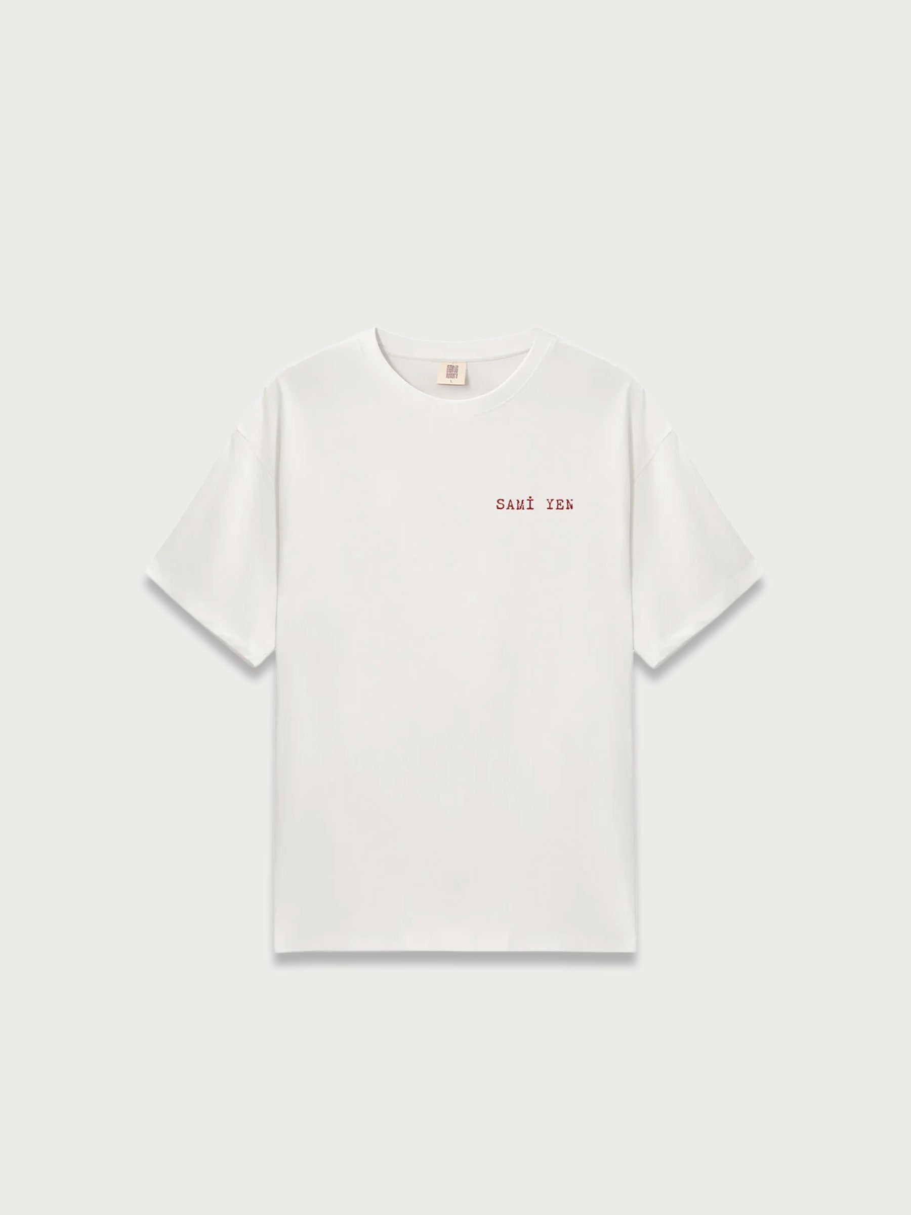 Kırmızı Mabet Oversize T-shırt