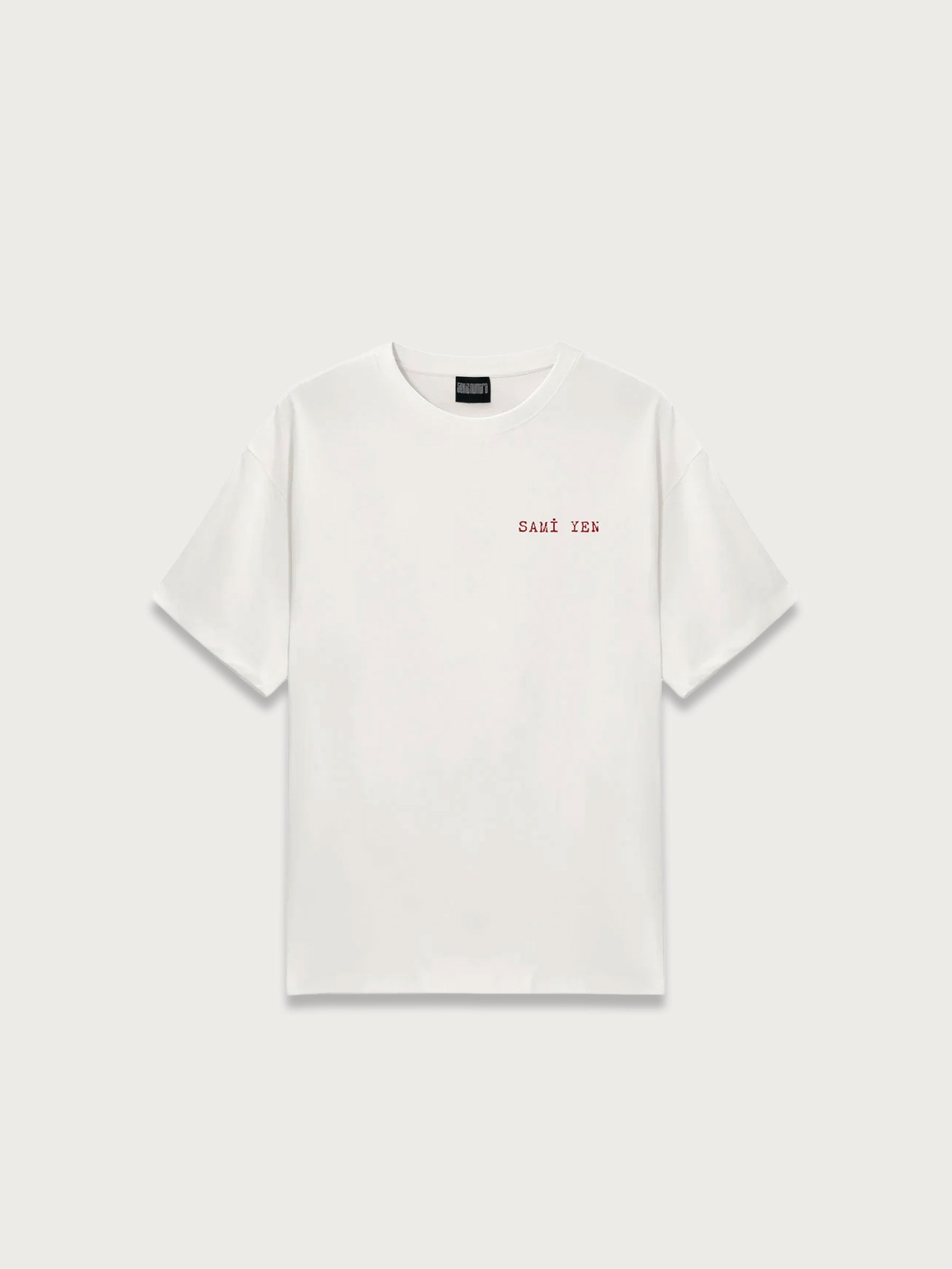 Kırmızı Mabet Oversıze T-shırt