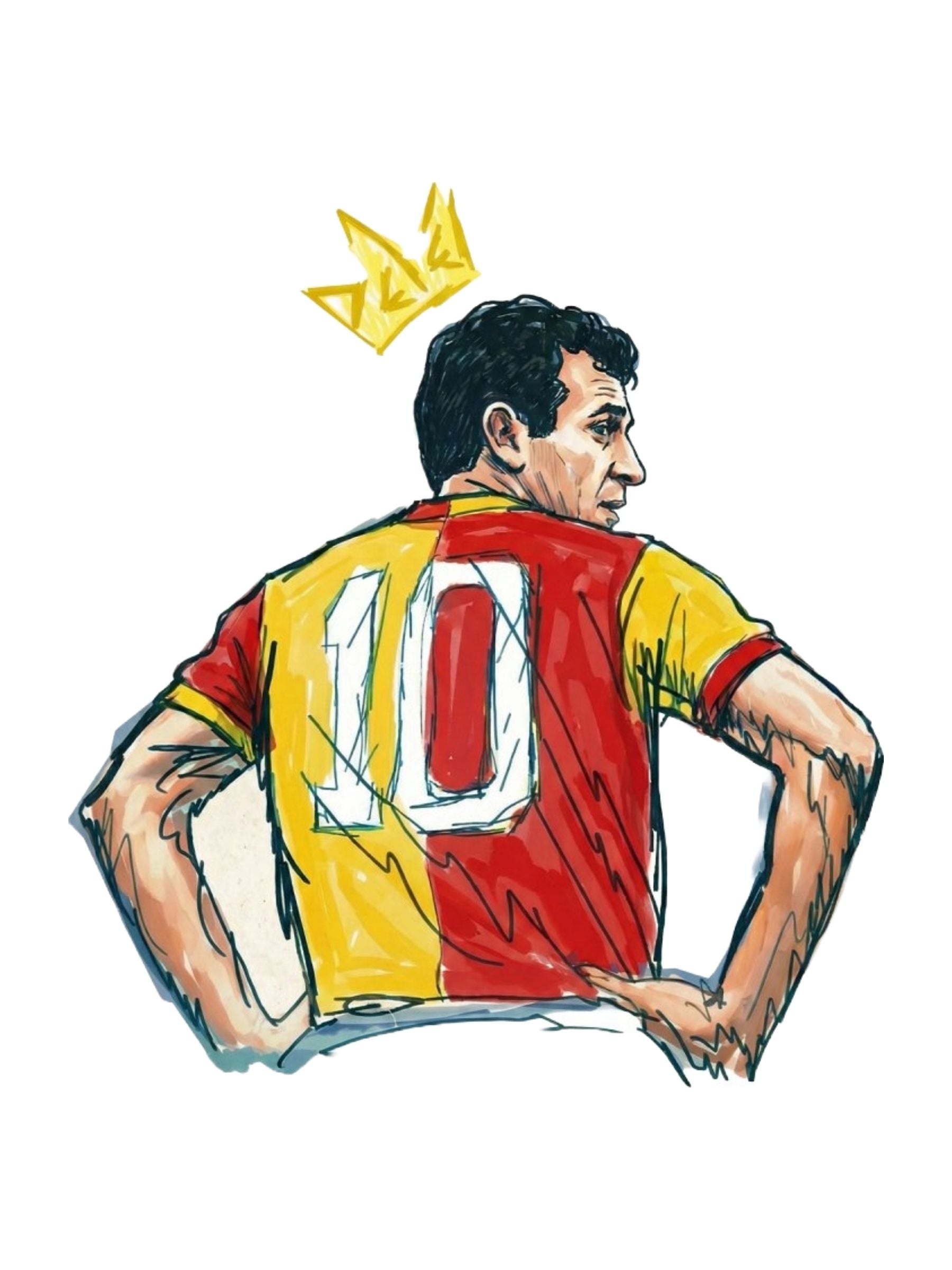 Efsaneler Taçsız Kral T-Shırt