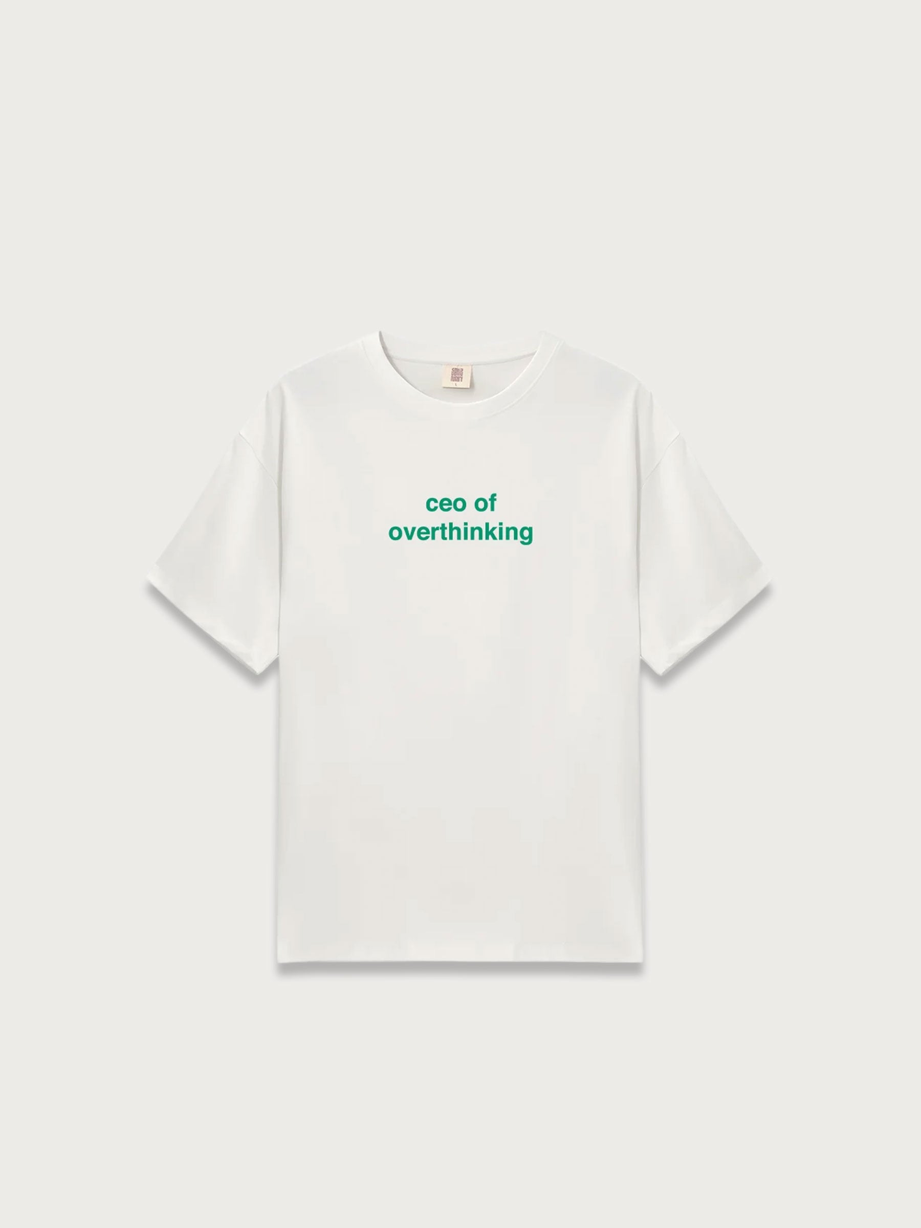 Ceo Of Overthinking Oversize T-shırt