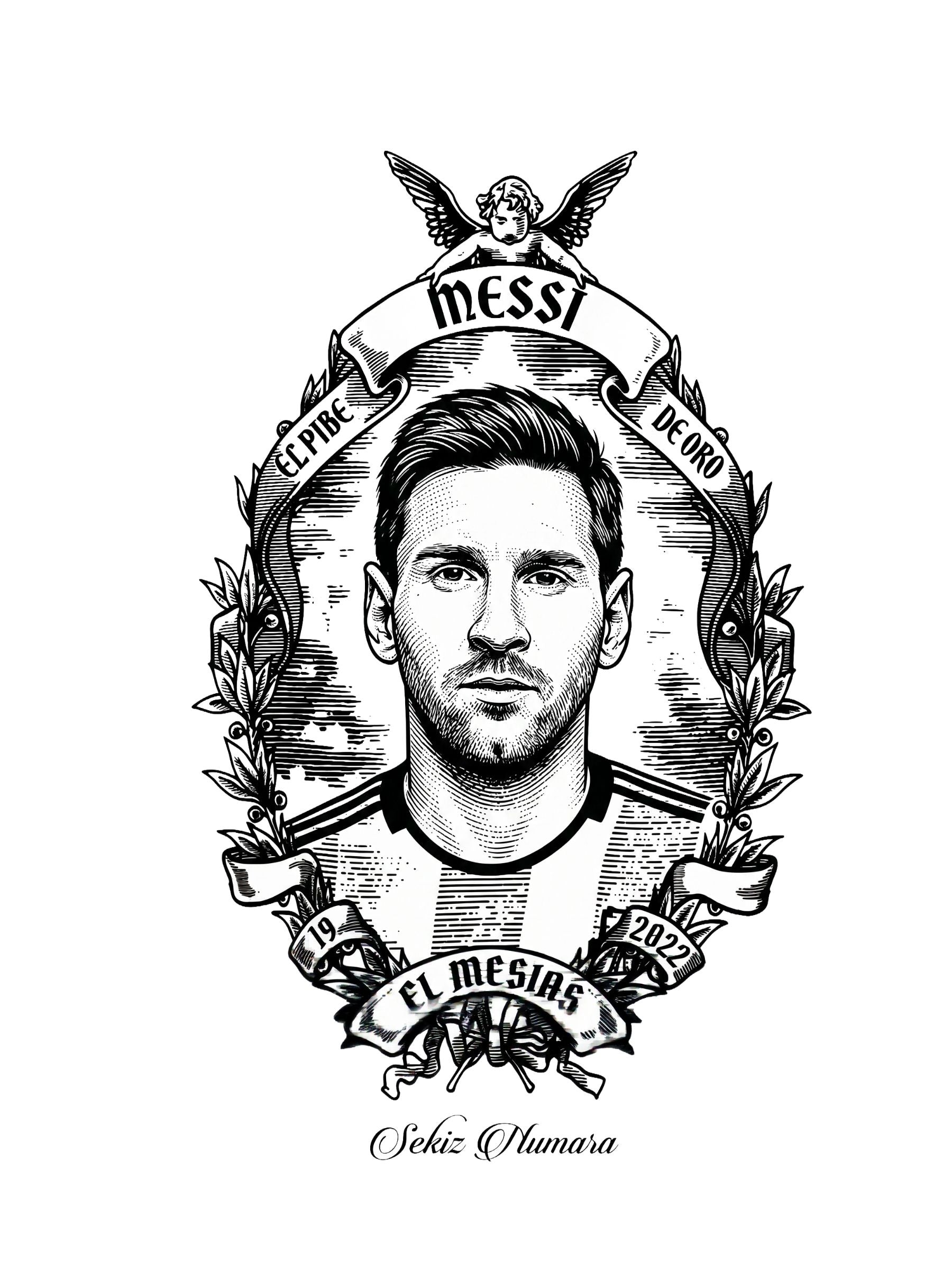El Mesias Oversıze T-Shırt