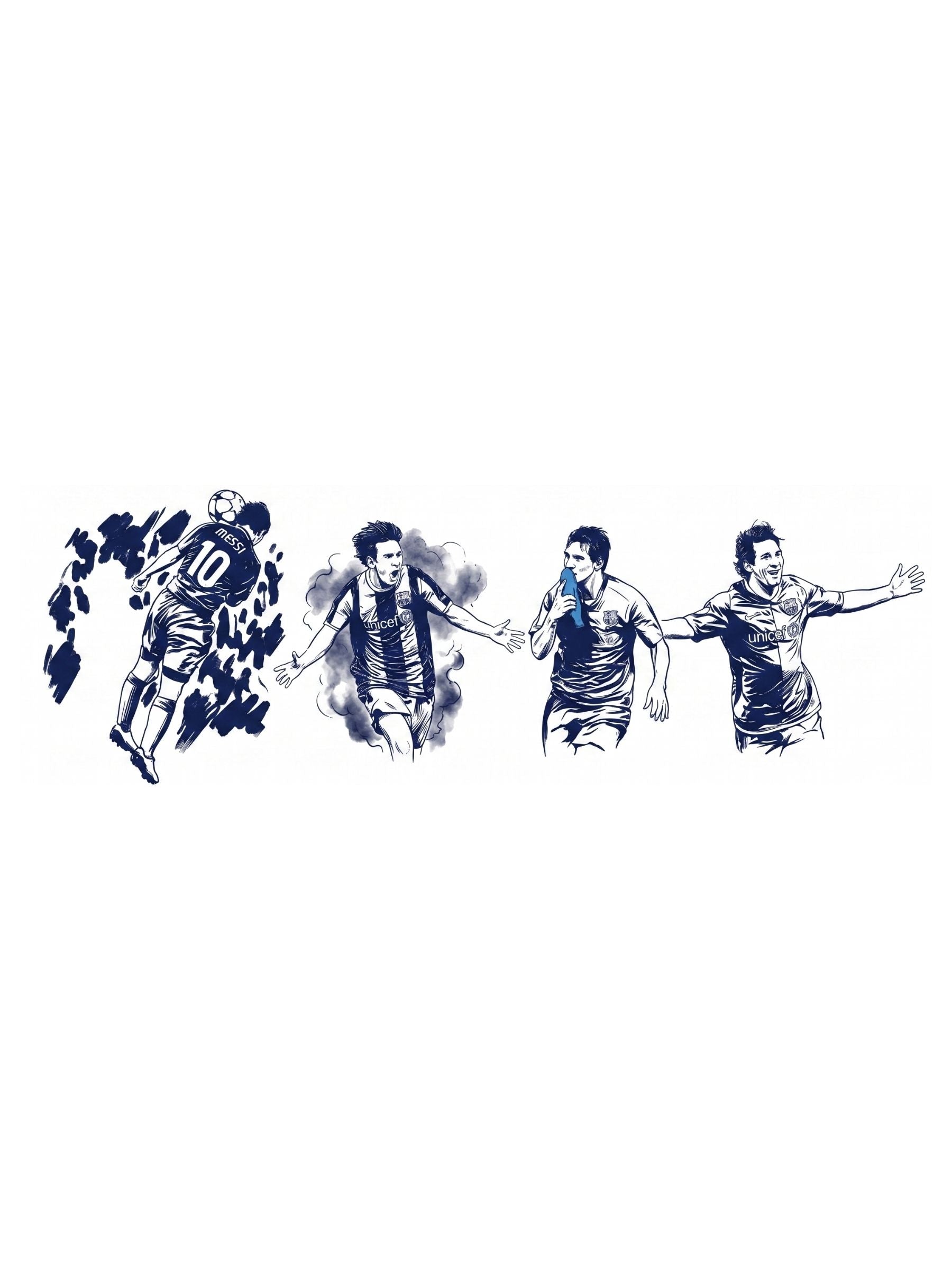 Messi Vıctory Oversıze T-Shırt