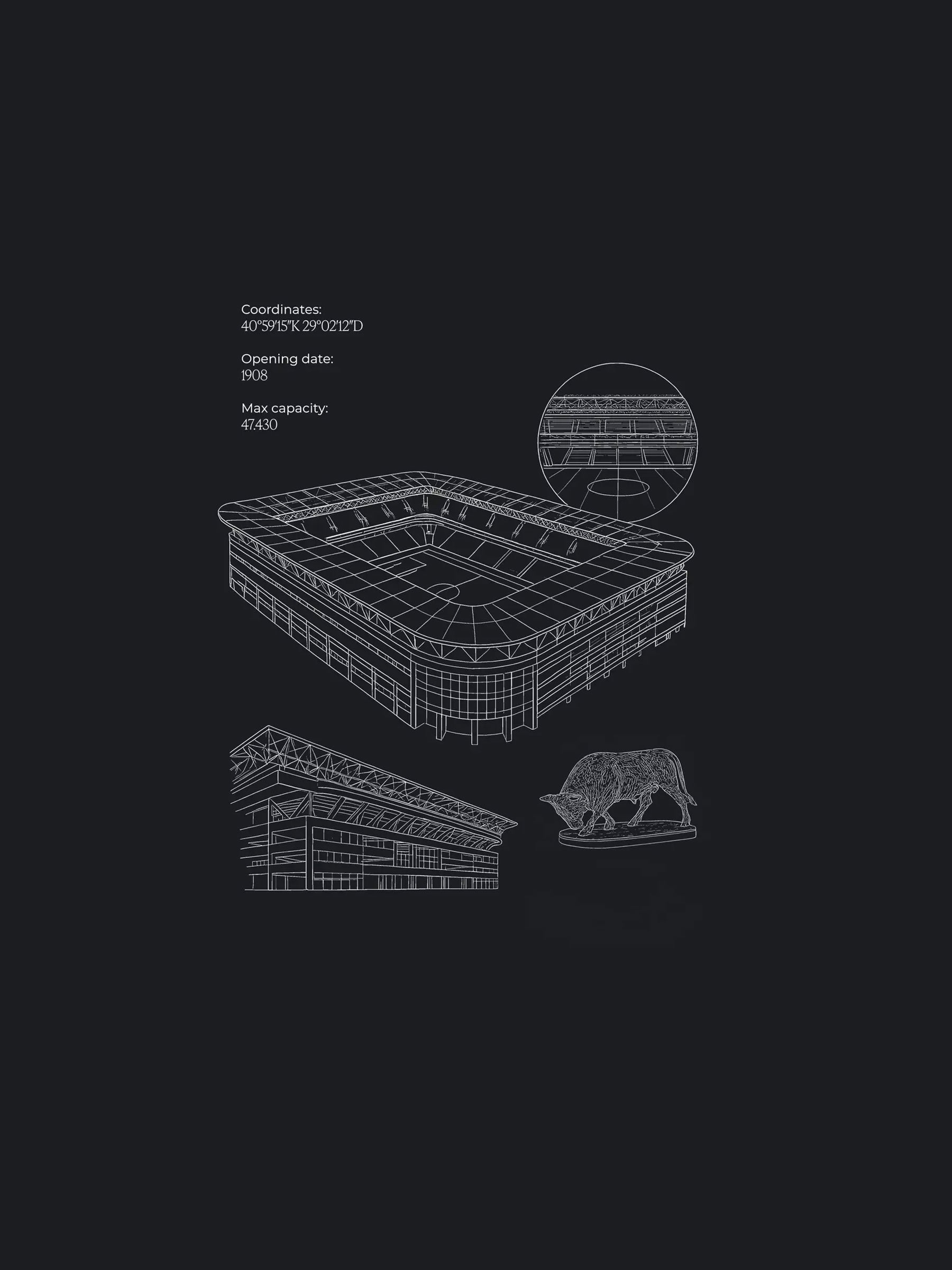 Rıhtım Plan Oversize T-shırt