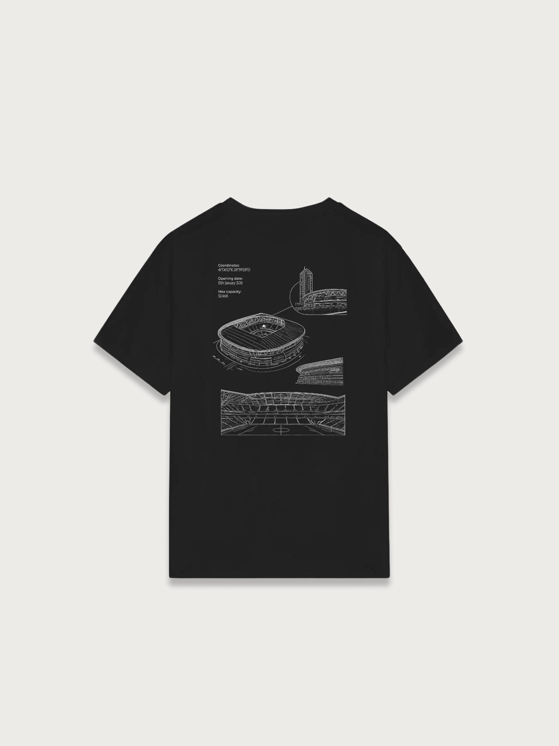 Tepe Plan Oversize T-shırt