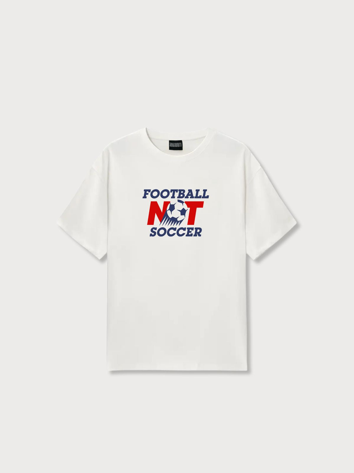 Football Not Soccer Oversıze T-Shırt