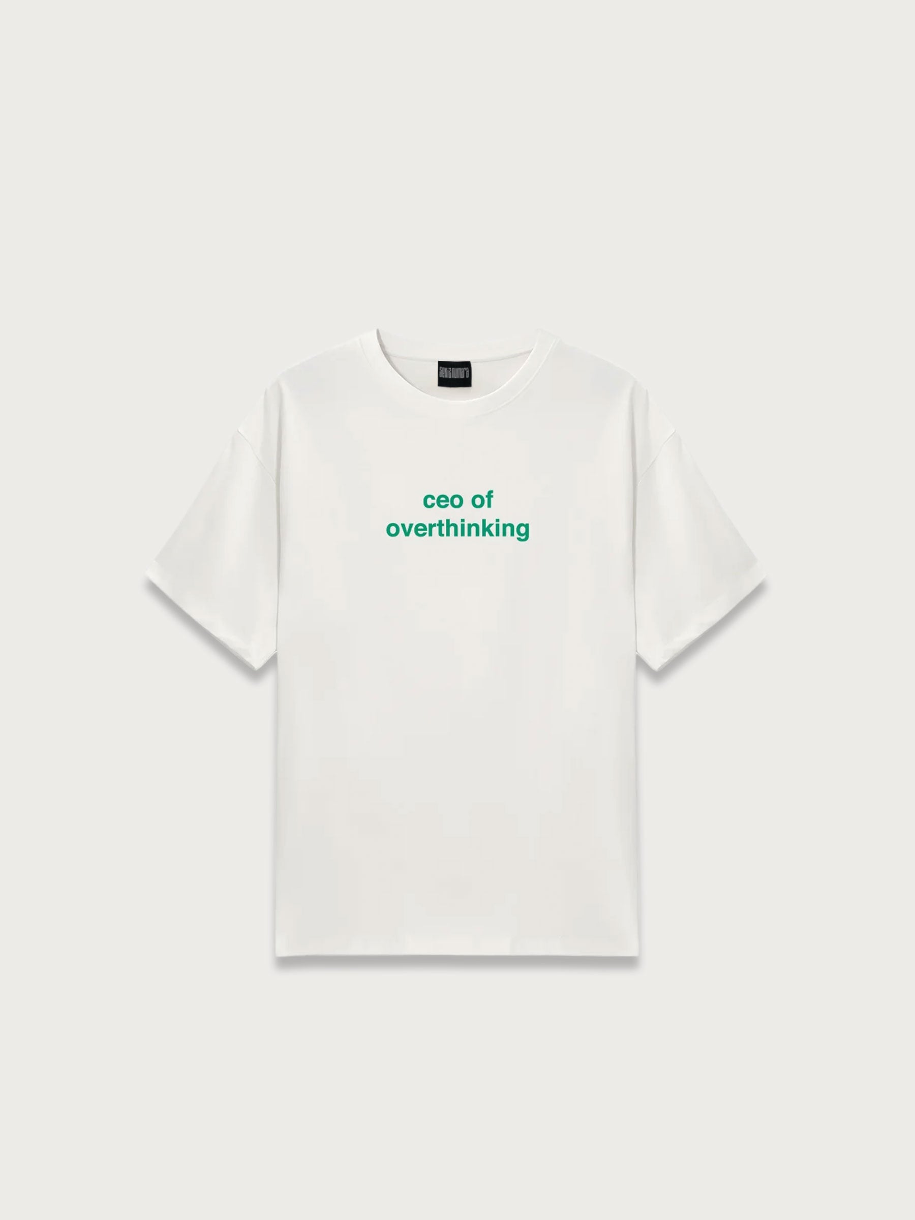 Ceo Of Overthınkıng Oversıze T-shırt