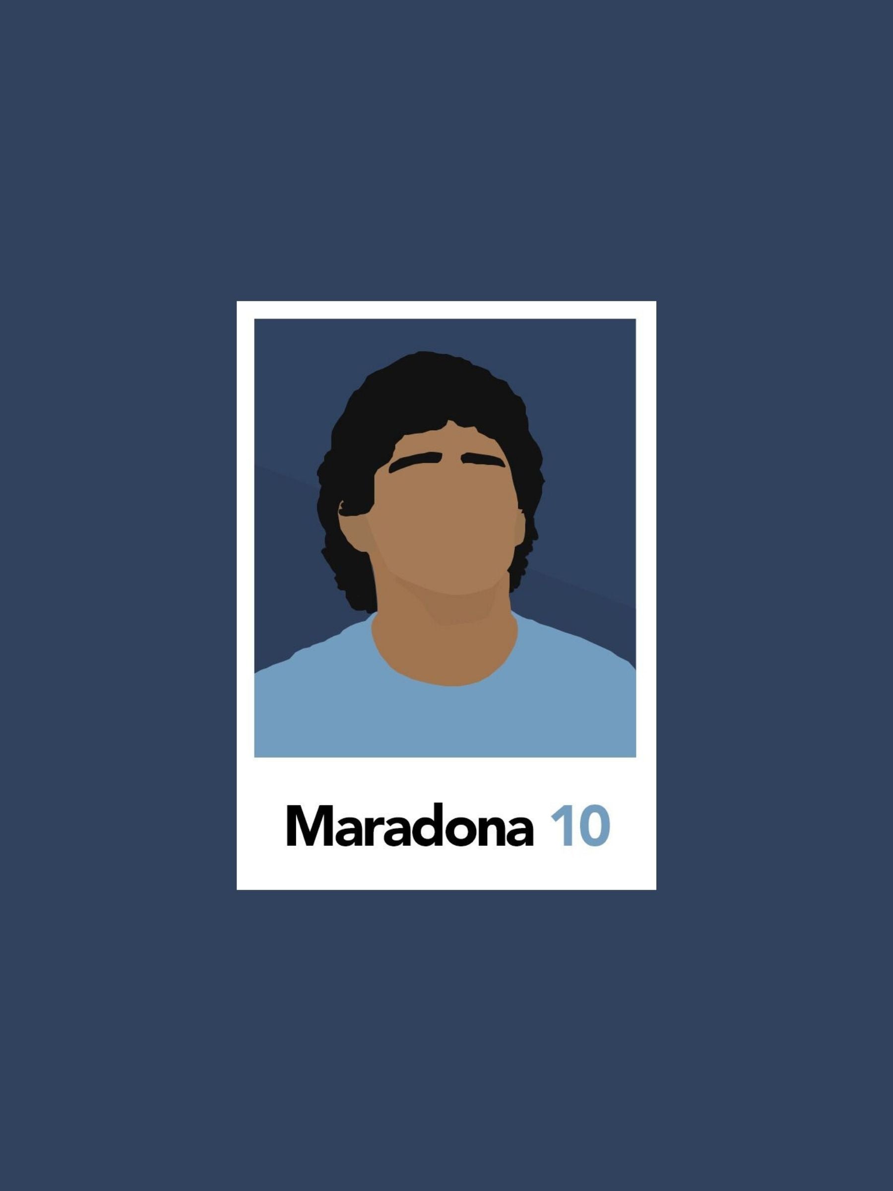 Efsaneler Maradona Card T-Shırt